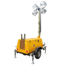 Portable Diesel Engine Spotlights Light Tower